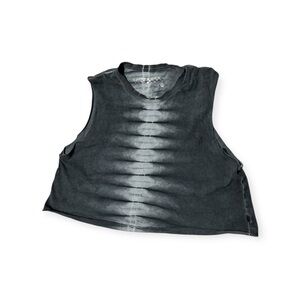 Vans Monochrome Tie-Dye Crop Top